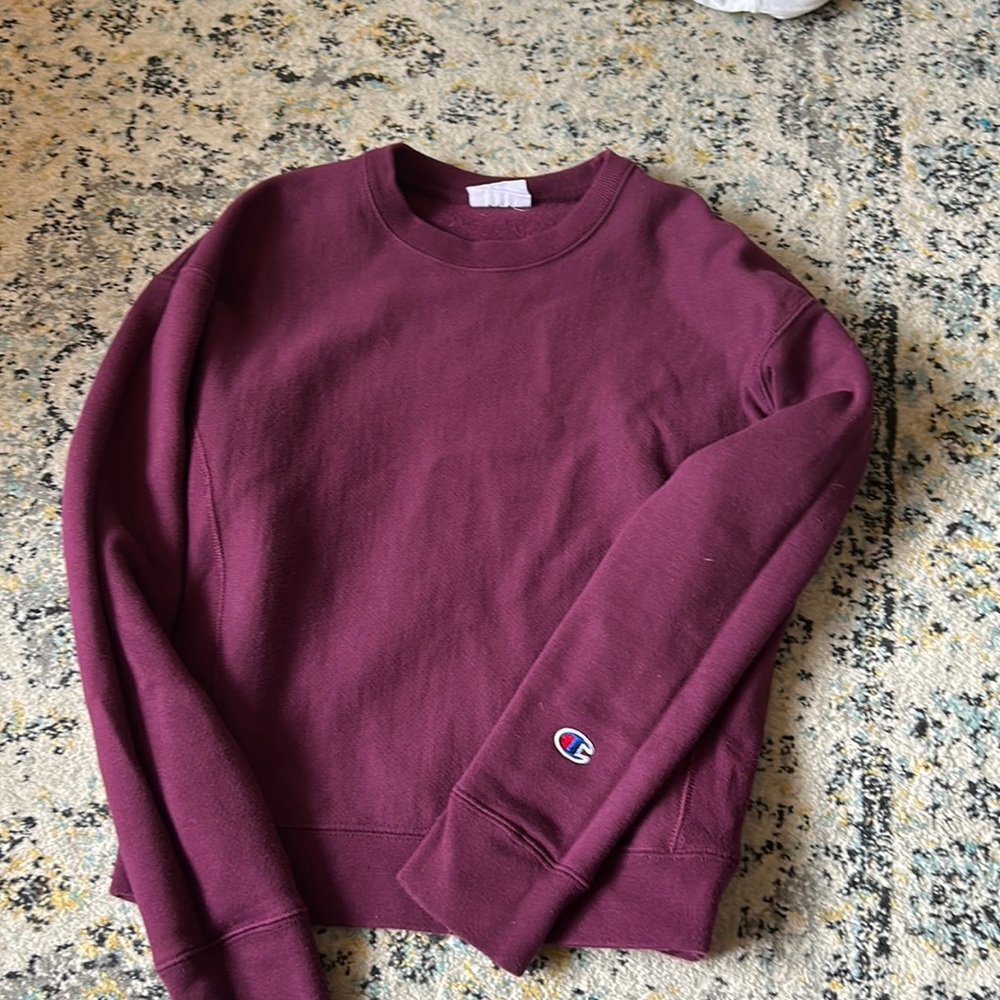 Champion crew neck women’s small gently used